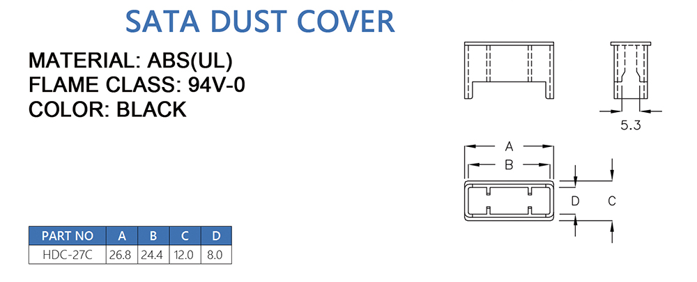 Dust cover HDC-27C